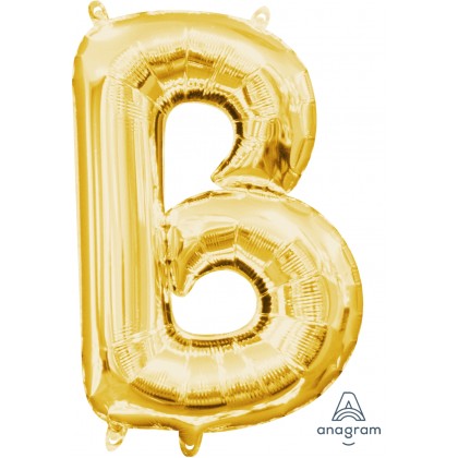 L16 16" (GOLD) Mini Foil Letter B